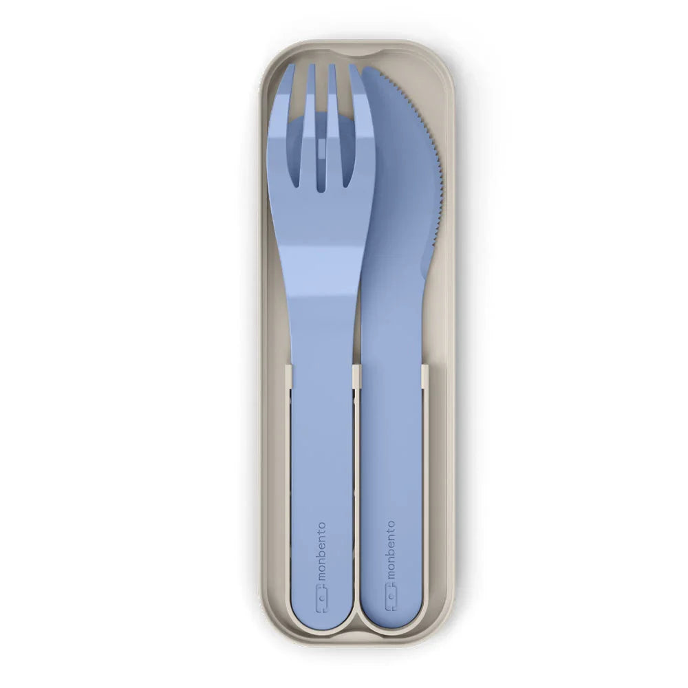 Mb Pocket Plastic Cutlery Set - Colour Blue Infinity