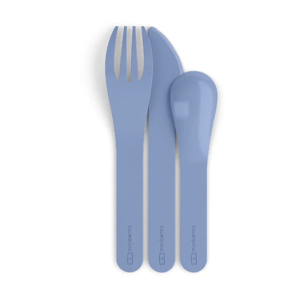Mb Pocket Plastic Cutlery Set - Colour Blue Infinity