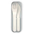 Mb Pocket Plastic Cutlery Set - Colour Natural