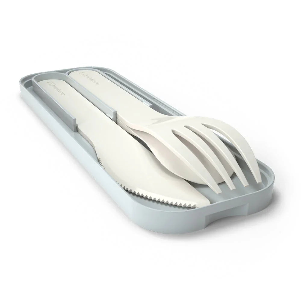 Mb Pocket Plastic Cutlery Set - Colour Natural