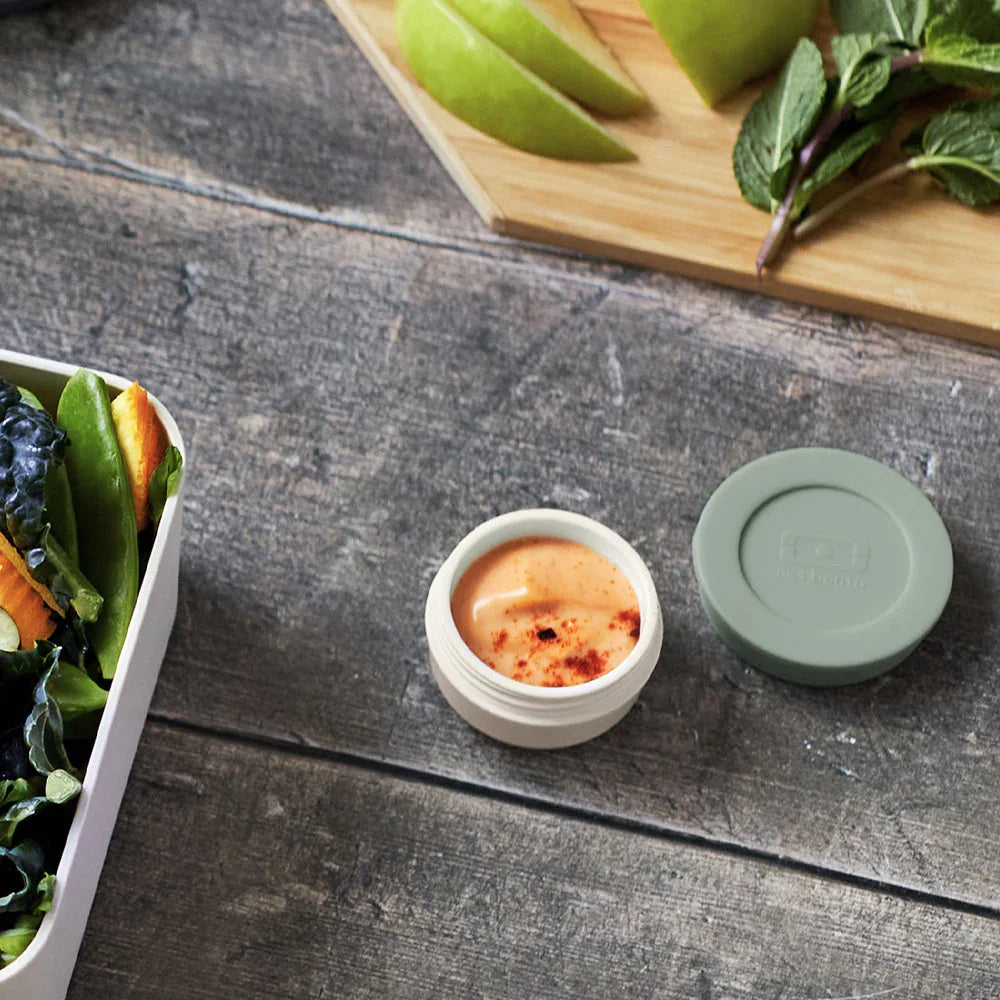 Mb Temple M Sauce Cup - Green Natural