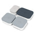 MB Extra Bento Box Containers - Grey Blue Mix