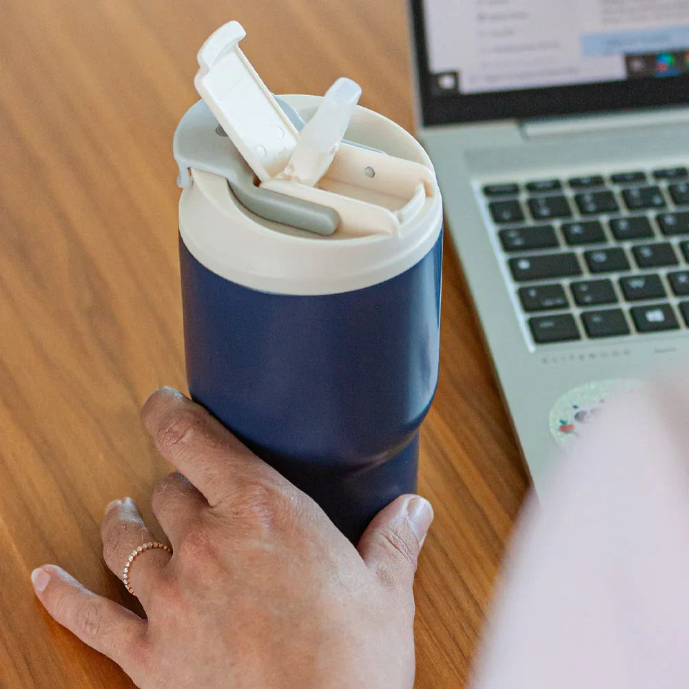 Travel Mug L - Blue Infinity