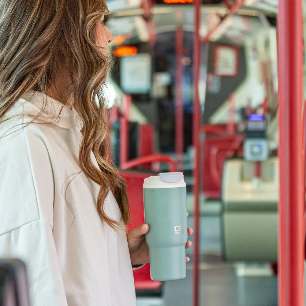 Travel Mug L - Green Natural