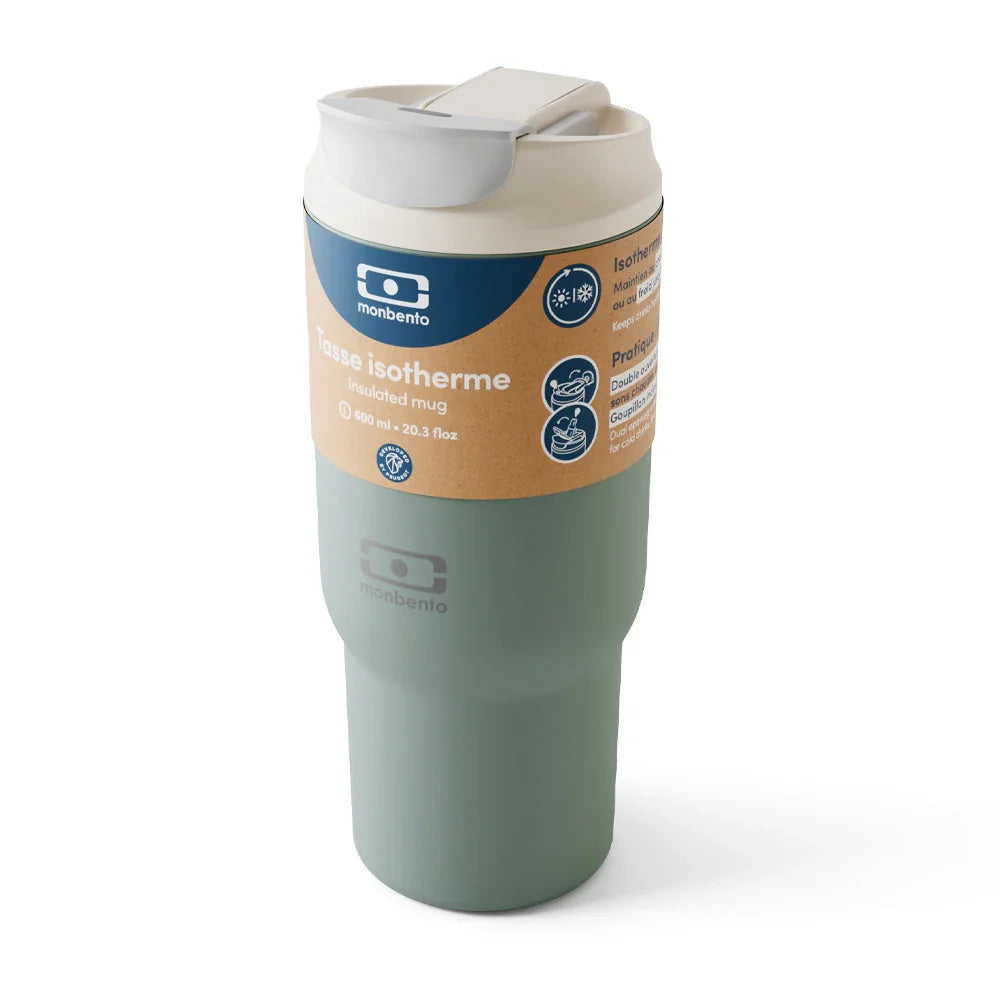 Travel Mug L - Green Natural