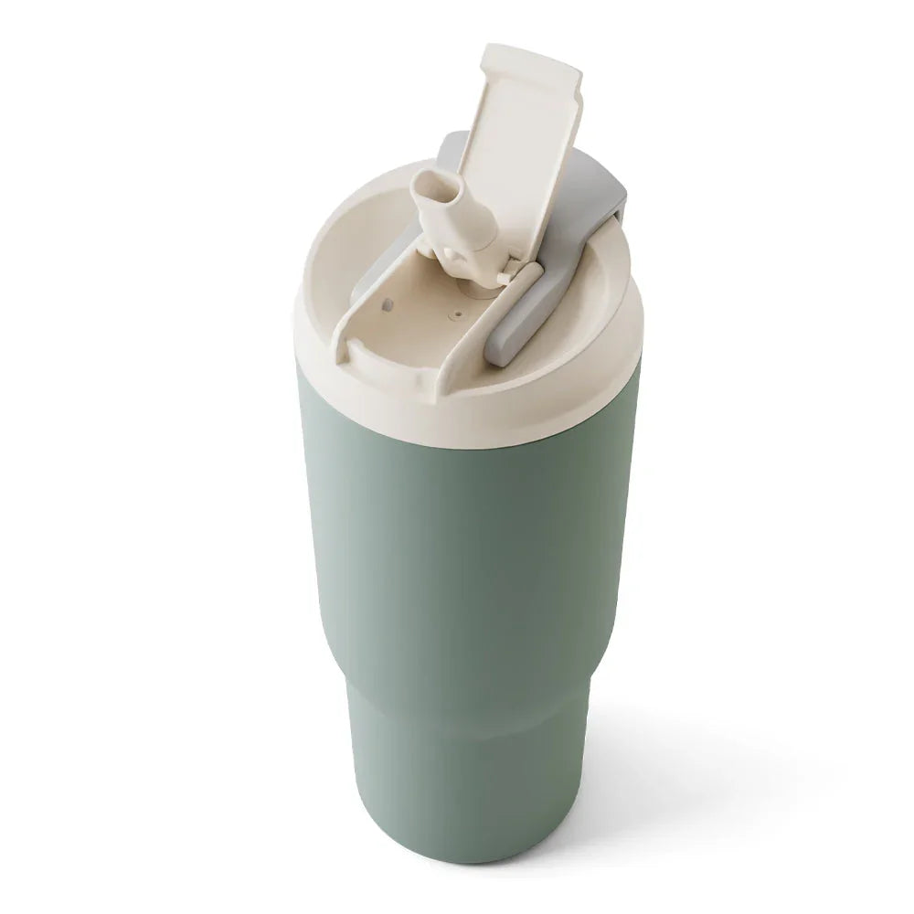 Travel Mug L - Green Natural