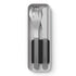 Mb Slim Box Stainless Steel Cutlery Set - Trio Knife - Black