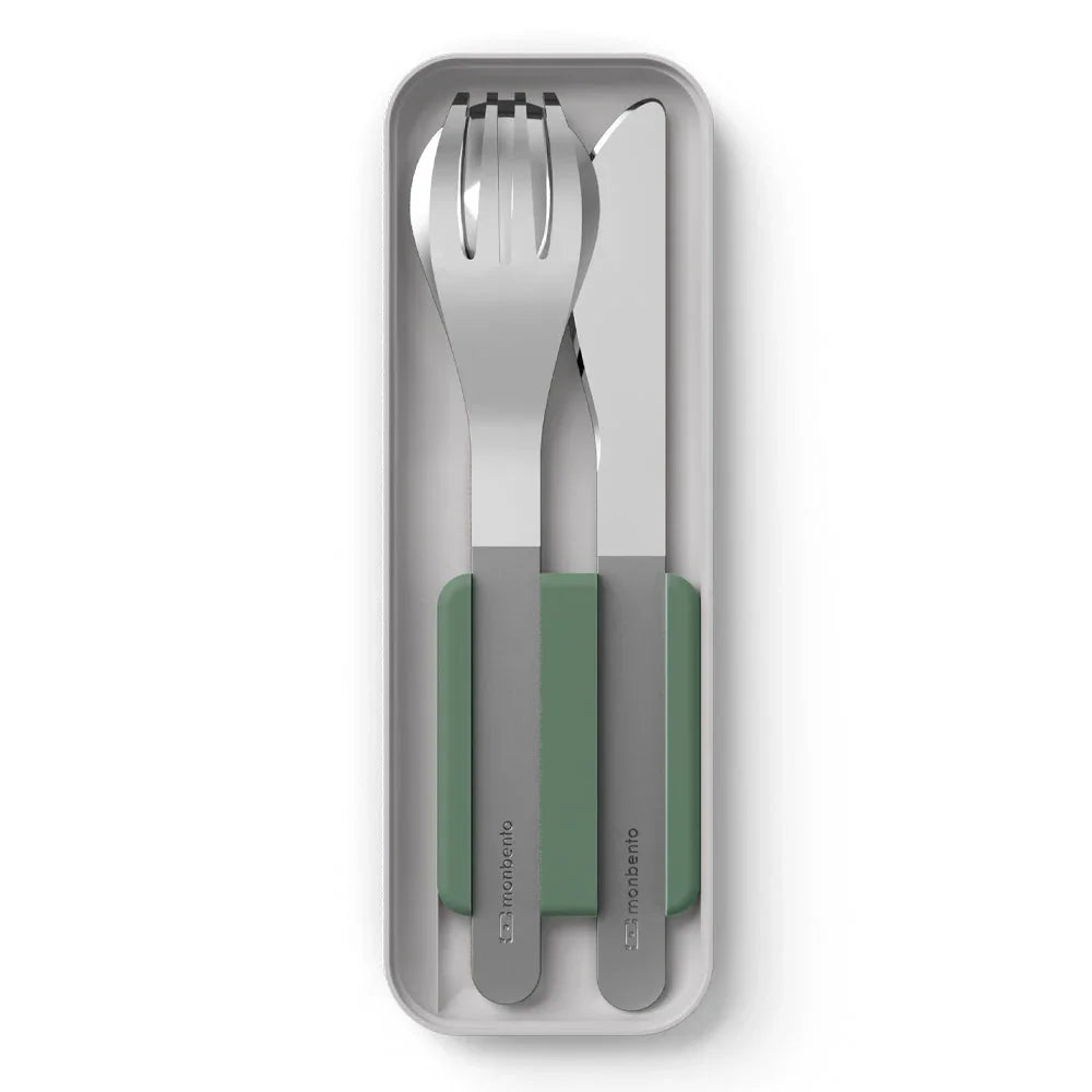 Mb Slim Box - Trio Knife - Green Natural