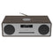 Majority Oakington Bluetooth, DAB Radio & CD Player-Walnut