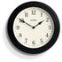 Jones Supper Club Clock Black