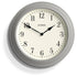 Jones Supper Club Clock Cloud Grey
