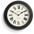 Jones Supper Club Clock Charcoal Grey