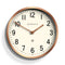 Master Edwards Wall Clock Copper