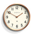 Master Edwards Wall Clock Copper