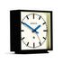 Amp Mantel Clock Black With Blue Hands