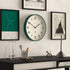 Number Three Echo Wall Clock Green