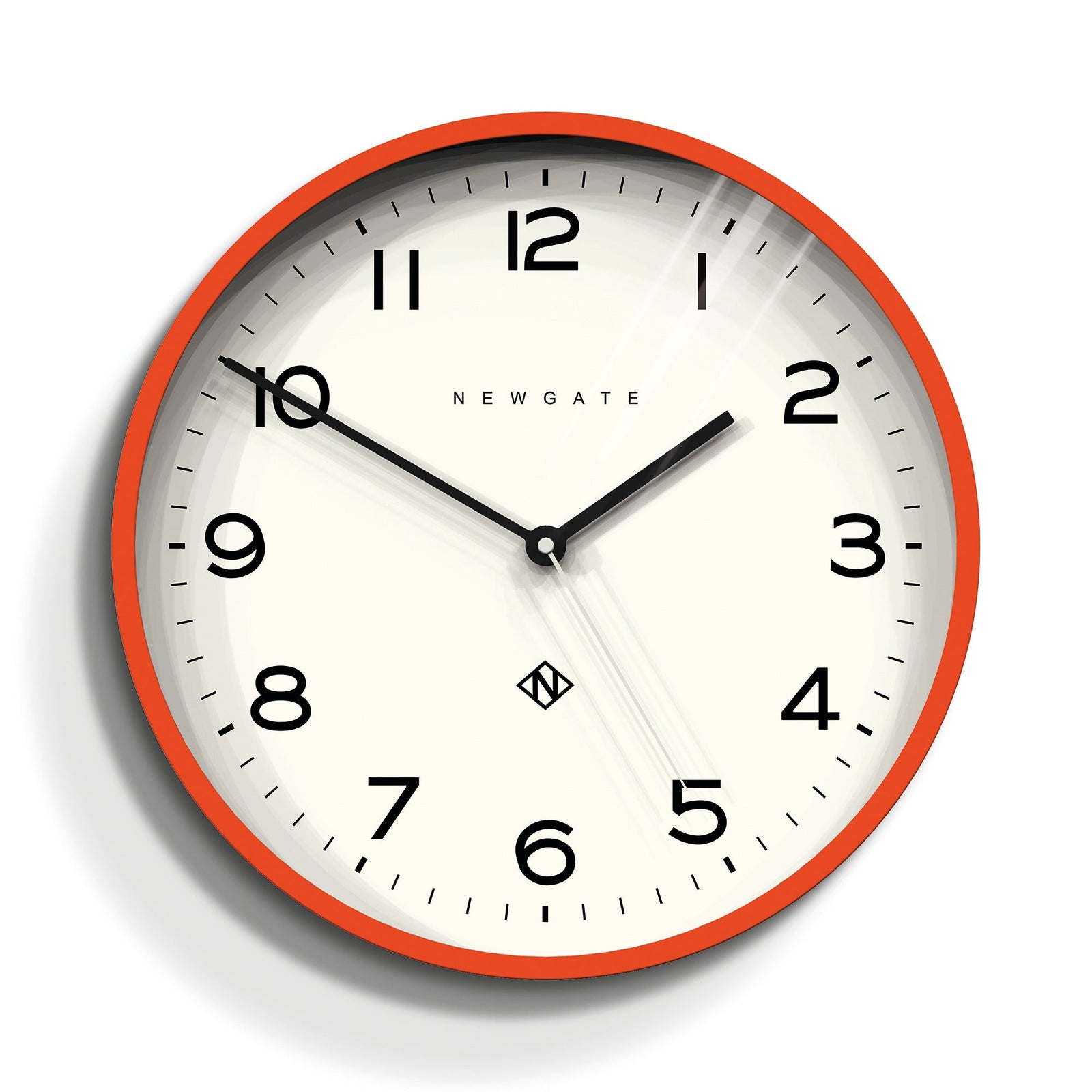 Number Three Echo Clock Silicone Orange
