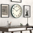 Number Two Wall Clock Asparagus Green