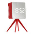 Newgate Space Hotel Droid Led Alarm Clock Red