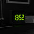 Newgate Space Hotel Orbatron Alarm Clock Black Case - Black Lens - Green Led