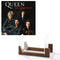 Queen Greatest Hits - Double Vinyl Album & Crosley Record Storage Display Stand