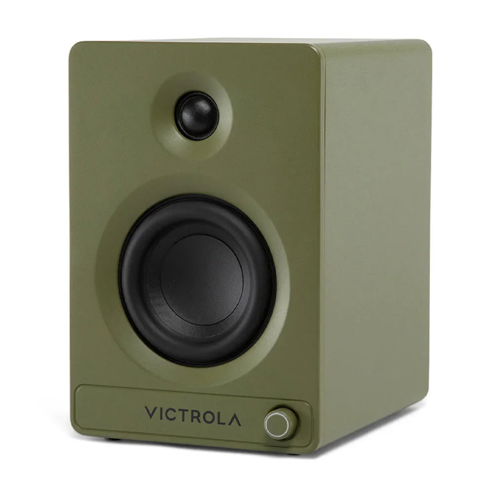 Tempo Bookshelf Speakers - Green