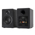 Automatic Turntable +  Tempo Bookshelf Speakers Bundle - Black