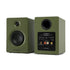 Automatic Turntable +  Tempo Bookshelf Speakers Bundle - Green