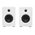 Automatic Turntable +  Tempo Bookshelf Speakers Bundle - White