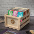 Victrola Eastwood II Turntable - Walnut + Bundled Record Storage Crate