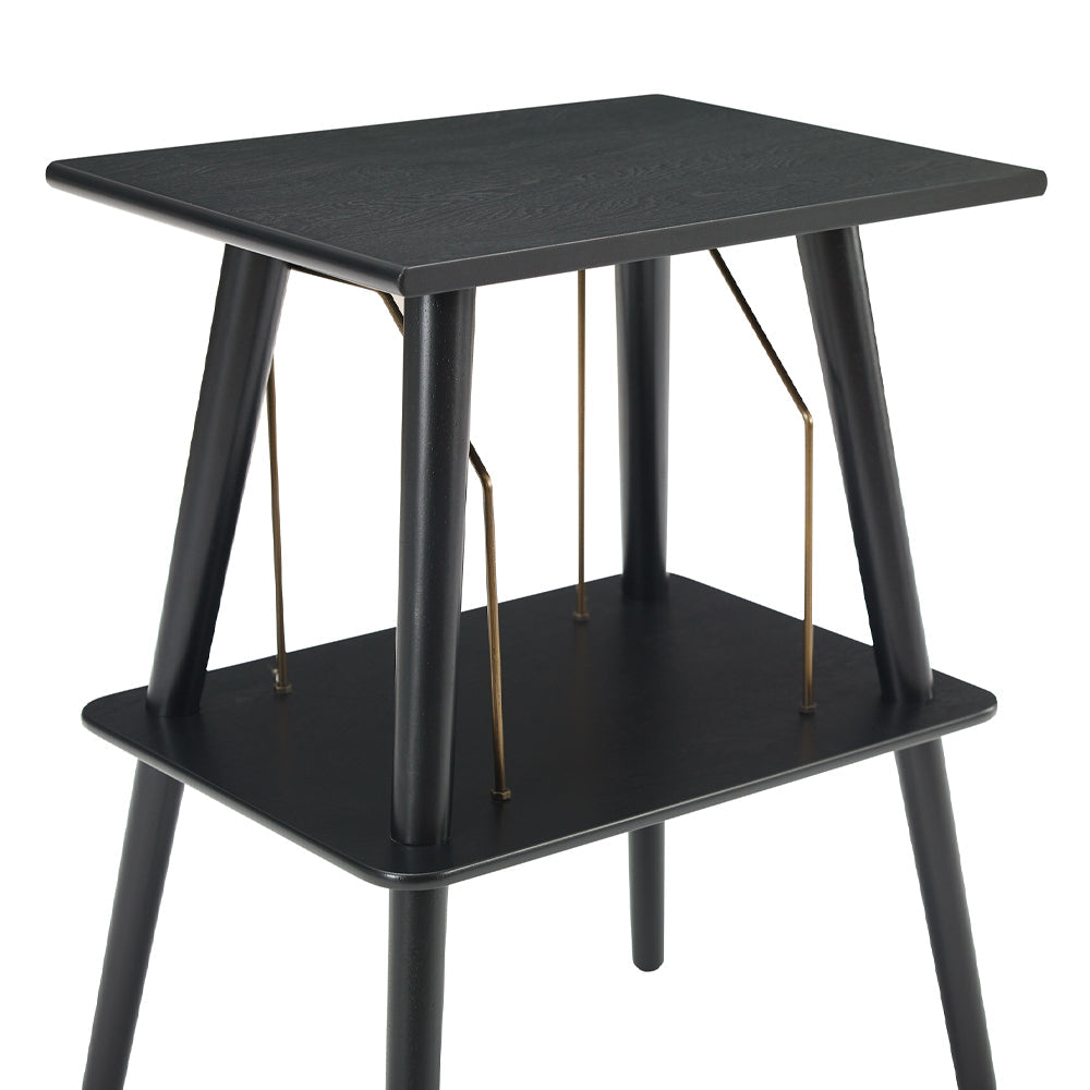 Eastwood II Turntable - Walnut + Entertainment Stand Bundle - Black