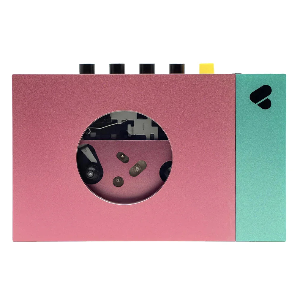 Portable Cassette Player & Recorder - Edith, Pink & Green