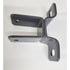 2.92m Folding Arm Awning, Manual Retractable Patio Awning Black Fabric Grey