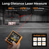 Laser Measuring Tool, 262ft Laser Measure with Digital Angle Finder & Level, Magnetic Rechargeable Laser Measurement Tool with 2.4'' Color Backlit Display, 6 Units, Length/Area/Volume/Pythagorean Mode
