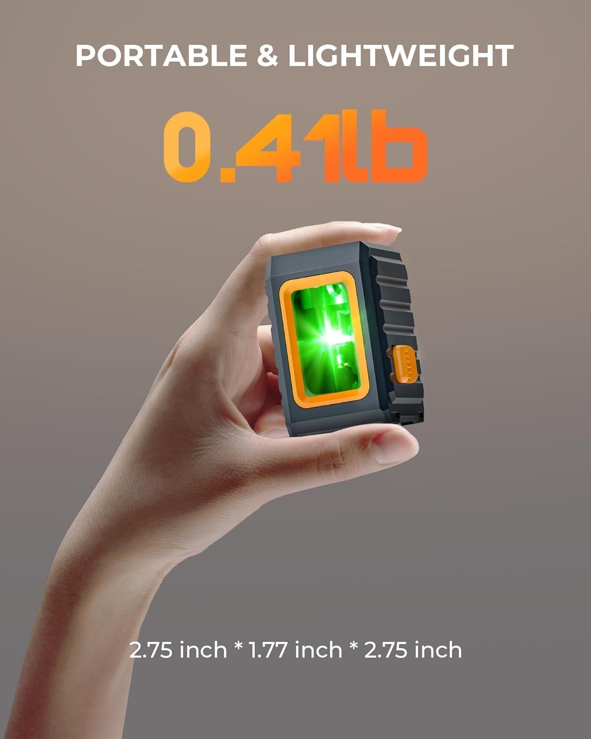 Line Laser, 100ft Self Leveling Laser Level with Magnetic Bracket, Green Laser Level for Picture Hanging, Home Renovation, DIY and Tile
