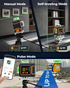 16 Lines Green Laser Level 4×360° Self Leveling, Side LCD, CMS04