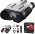 CIGMAN True 4K Night Vision Binoculars,Infrared Goggles with Full-Color Low-Light Imaging, 7-Layer Coated Lens,18H Battery for Wildlife, Security, Outdoor Adventure