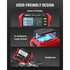 Megohmmeter, Insulation Resistance Tester, Up to 100GΩ, 50V/100V/250V/500V/1000V, One-Touch DAR/PI, with AC/DC Voltage Testing for Motors, Solar, HVAC