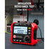 Megohmmeter, Insulation Resistance Tester, Up to 100GΩ, 50V/100V/250V/500V/1000V, One-Touch DAR/PI, with AC/DC Voltage Testing for Motors, Solar, HVAC