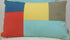 Pack of 4 Geo Beige Block Design Cushion Covers, 100% Cotton, 30x50cm Set