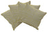 Pack of 4 Azuk Mustard Yellow & Grey 50cm x 50cm Cushion Covers