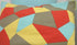 Pack of 4 Geo Beige Geometric Design Cushion Covers, Cotton, 40x60cm Set