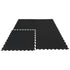 CORTEX 10mm Commercial Interlocking Rubber Gym Tile Mat 1m x 1m - Set of 36