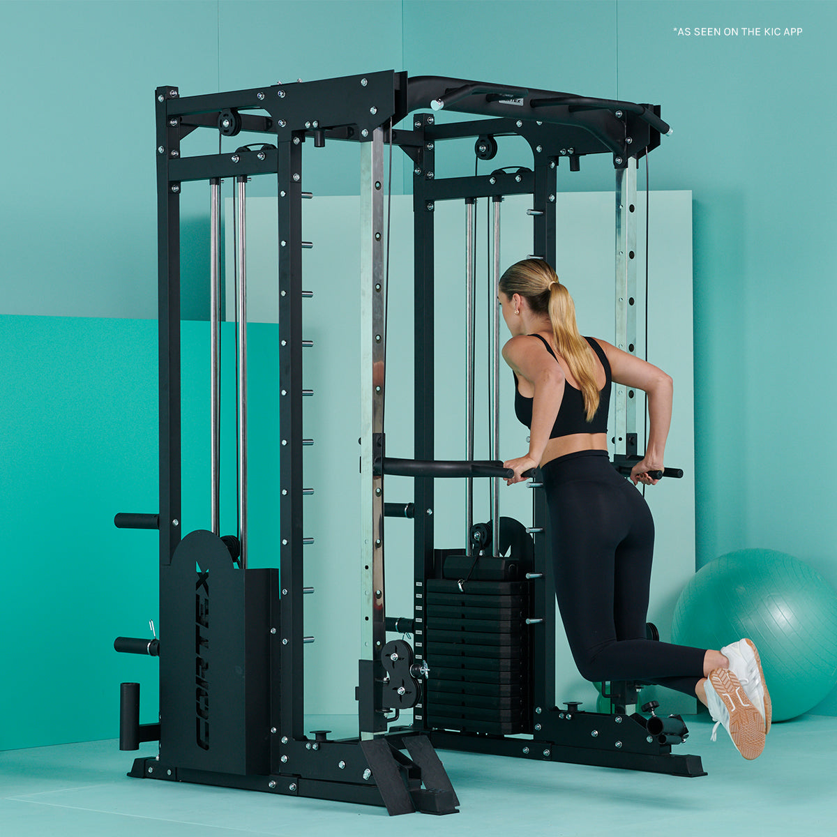 CORTEX SM25 Multi Gym Dual Stack Functional Trainer, Smith Machine, Half Rack
