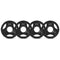 CORTEX 1.25kg Tri-Grip Olympic Plates 50mm (Set of 4)