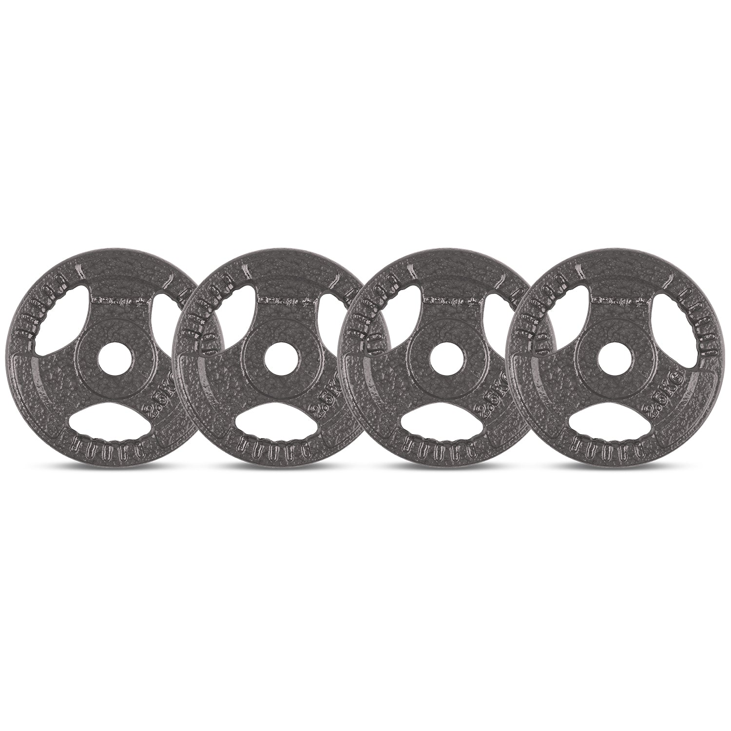 CORTEX 2.5kg Tri-Grip Standard Plates 25mm Set of 4