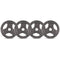 CORTEX 2.5kg Tri-Grip Standard Plates 25mm Set of 4
