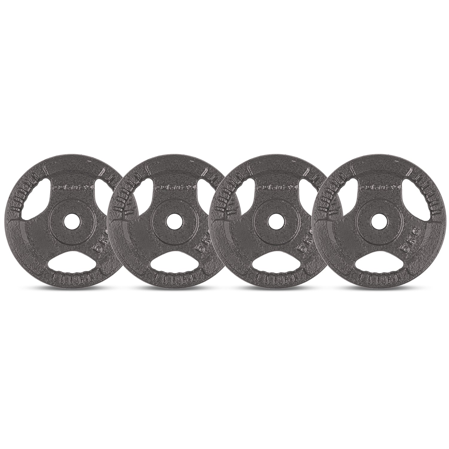 CORTEX 5kg Tri-Grip Standard Plates 25mm Set of 4