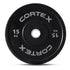 CORTEX 15kg Black Series V2 50mm Rubber Olympic Bumper Plate (Pair)