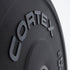 CORTEX 15kg Black Series V2 50mm Rubber Olympic Bumper Plate (Pair)